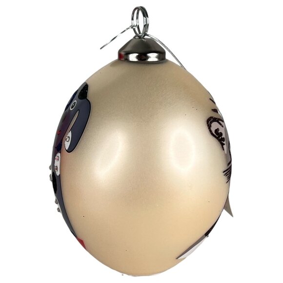 2010 St Jude Swarovski Elements Christmas Ornament Cat Dog Dog Michael Vollbrach - Picture 3 of 12